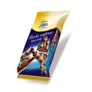Rurka waflowa z kremem kakaowym 150 g